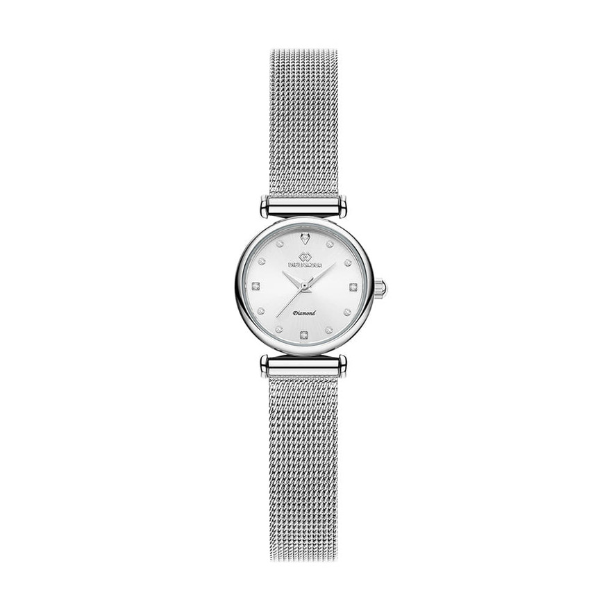 디유아모르 여성 메쉬밴드시계 DAW3202M-SW 다이아몬드 시계
